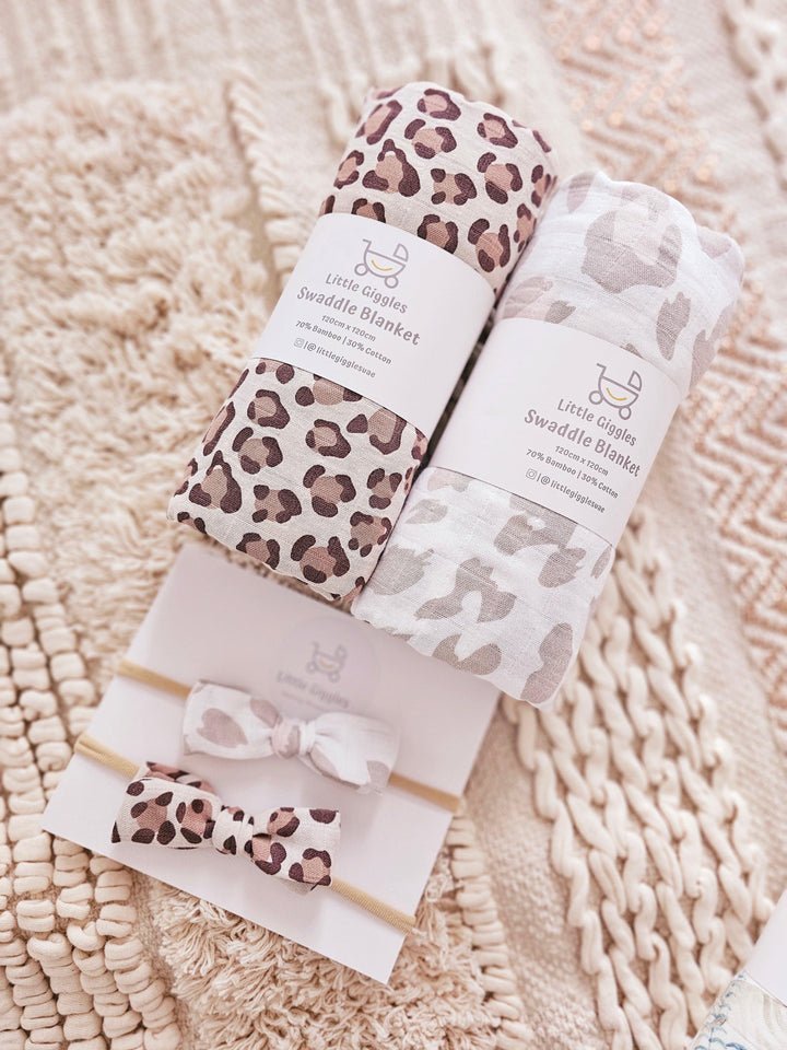Leopard Swaddle Set