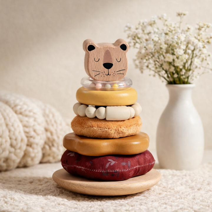 Honey Bear Stacking Rings