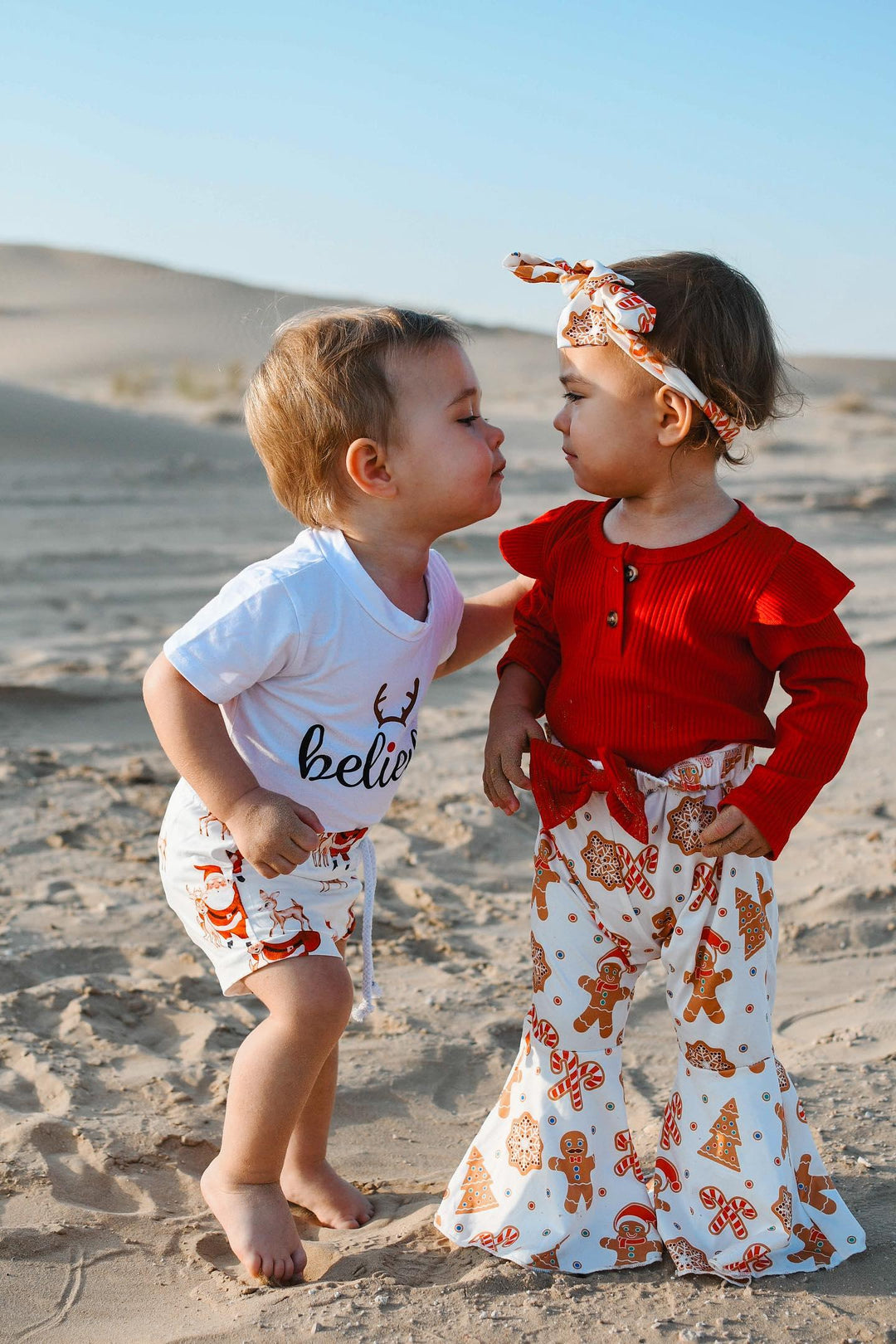 Believe Christmas Bloomer Set
