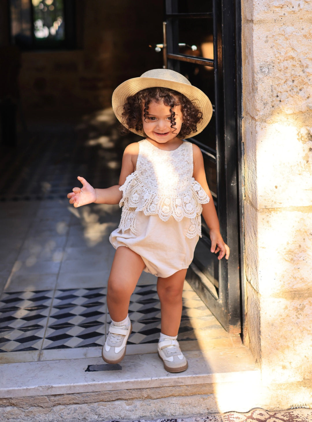 Delilah Lace Romper