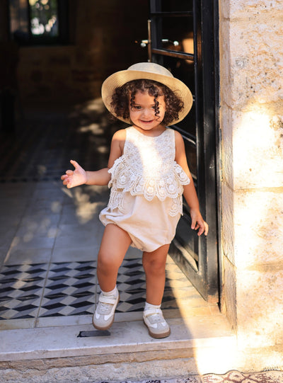 Delilah Lace Romper