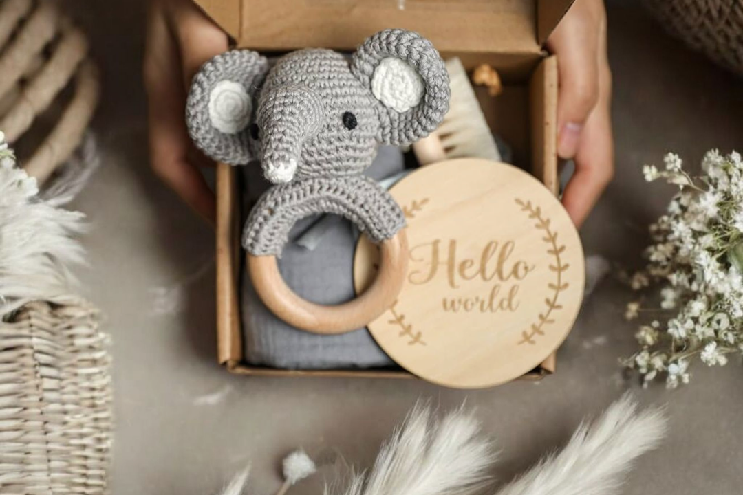 Elephant Baby Gift Box