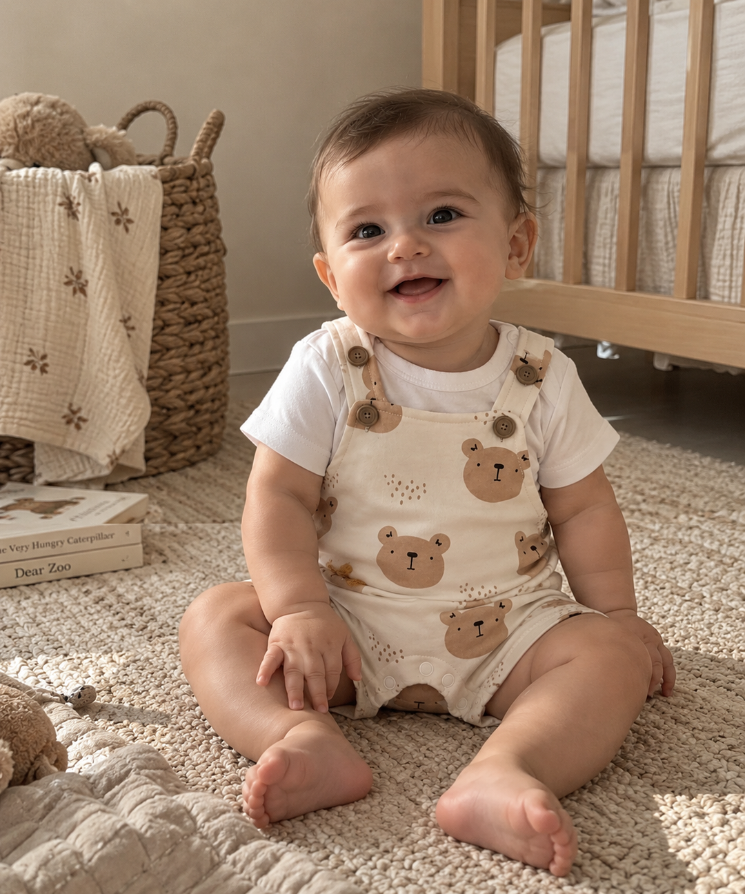 Little Teddy Romper Set