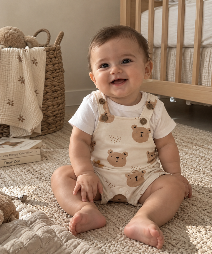 Little Teddy Romper Set