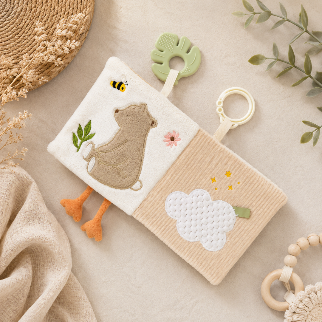 Bear Sensory Cloth Book