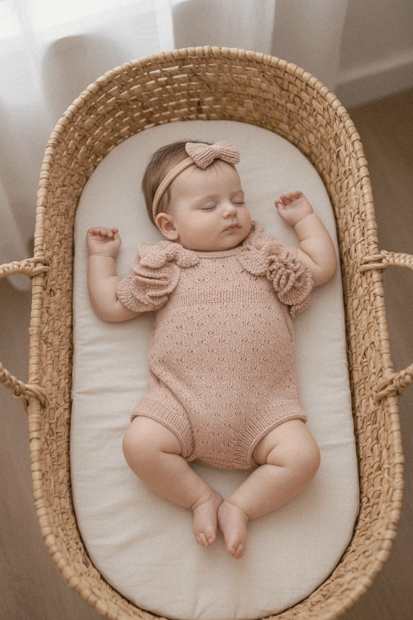 Ruffle Knit Romper