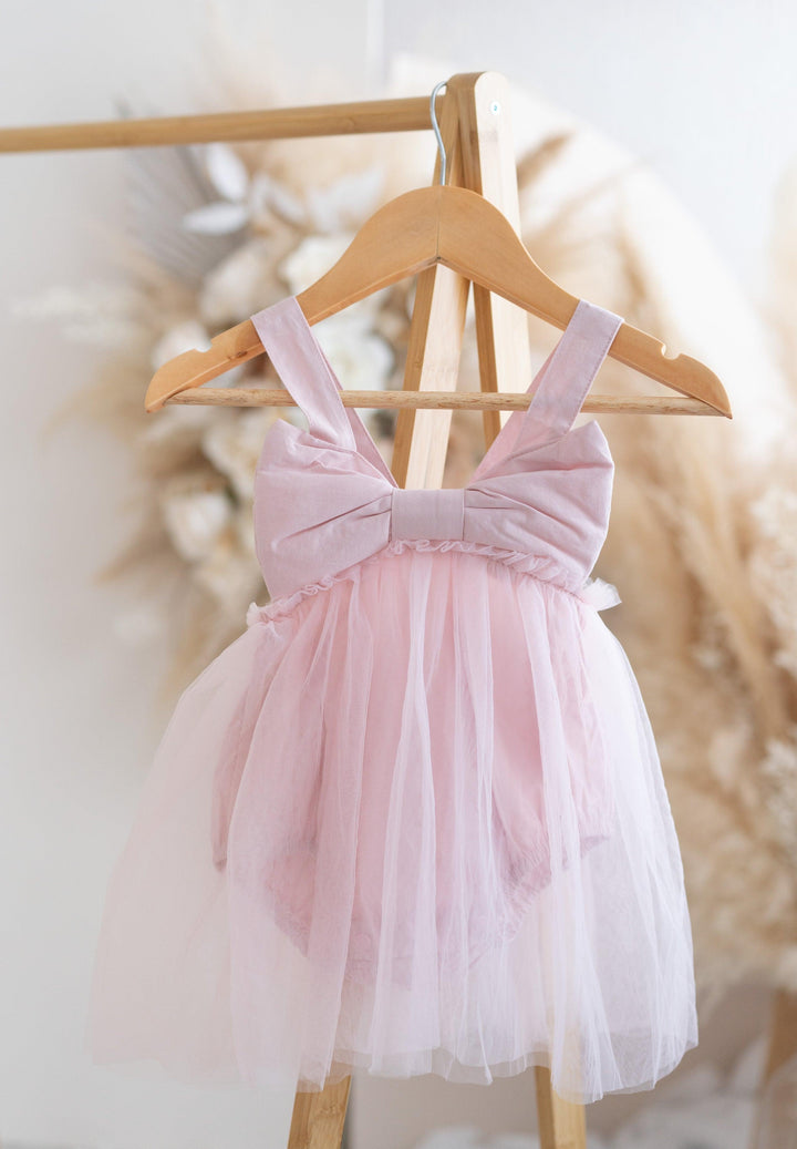 Violet Tulle Dress