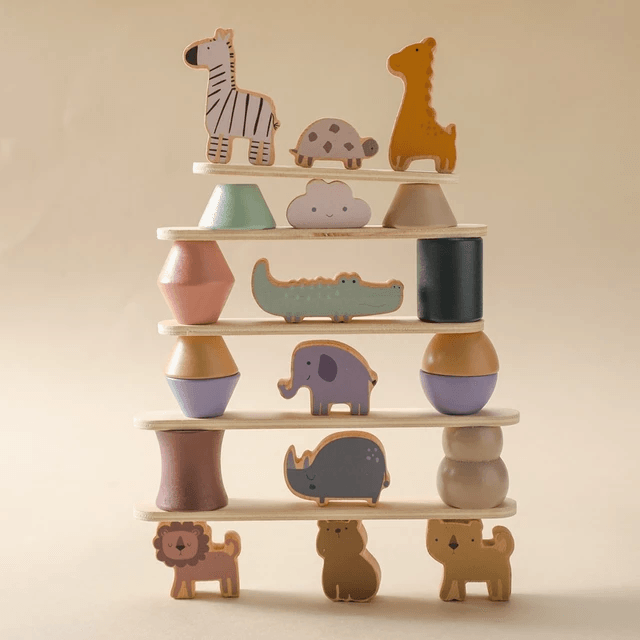 Safari Stacking Toy | Image 3