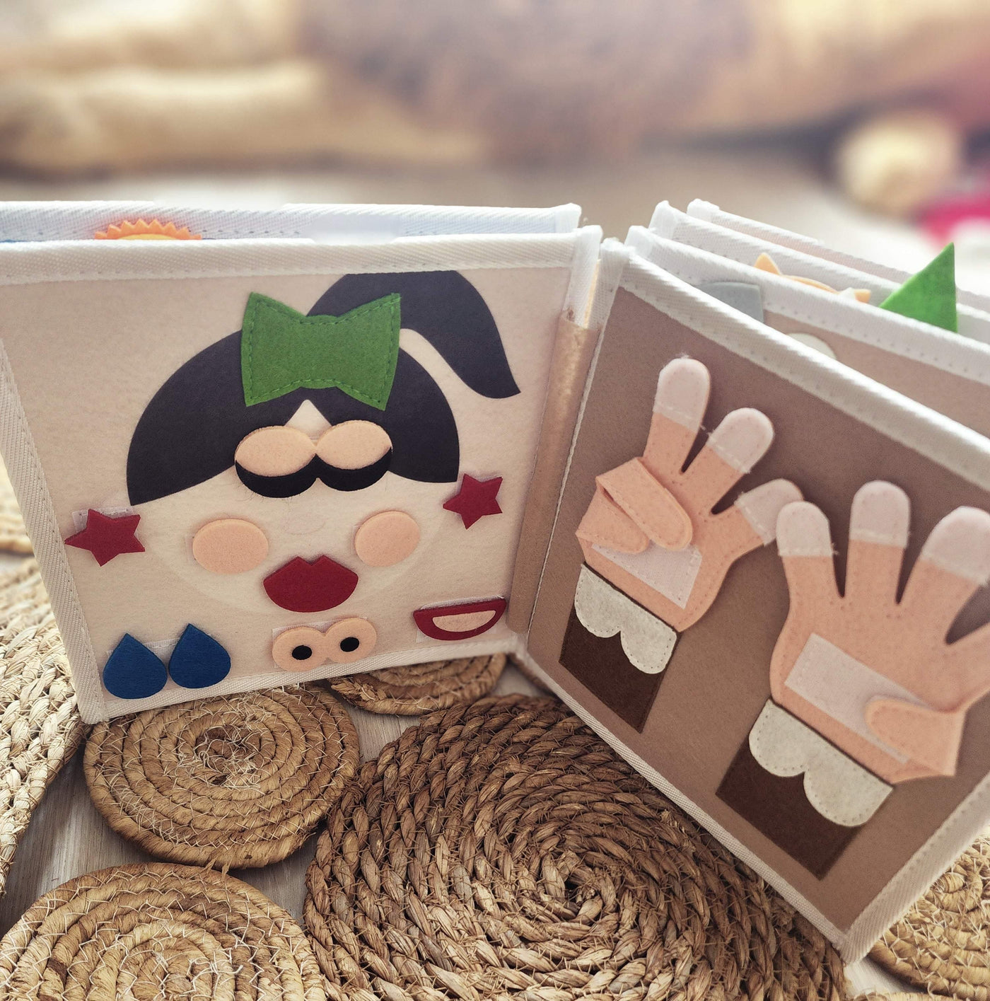 Felt Velcro Busy Book | Image 11