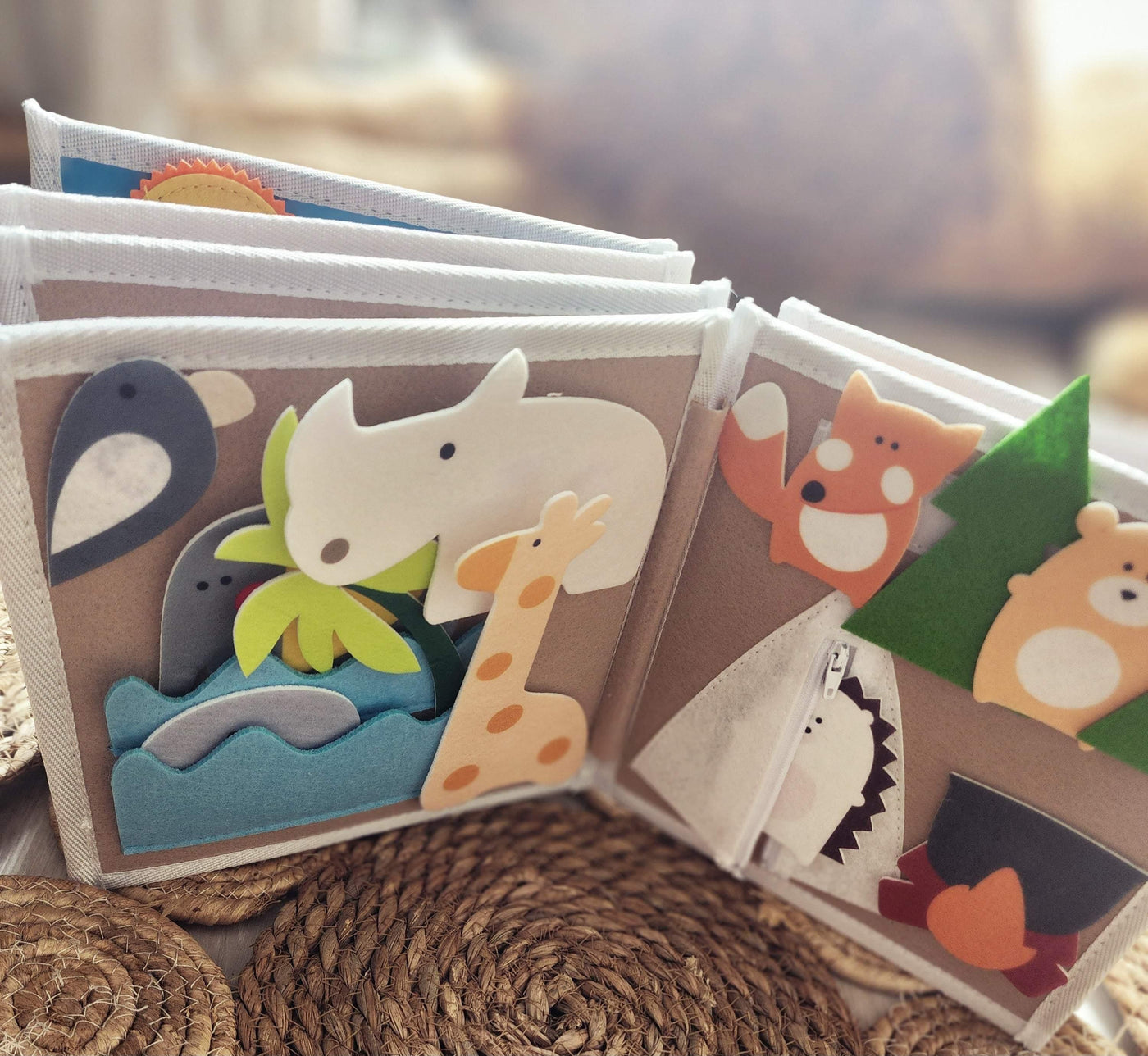 Felt Velcro Busy Book | Image 9