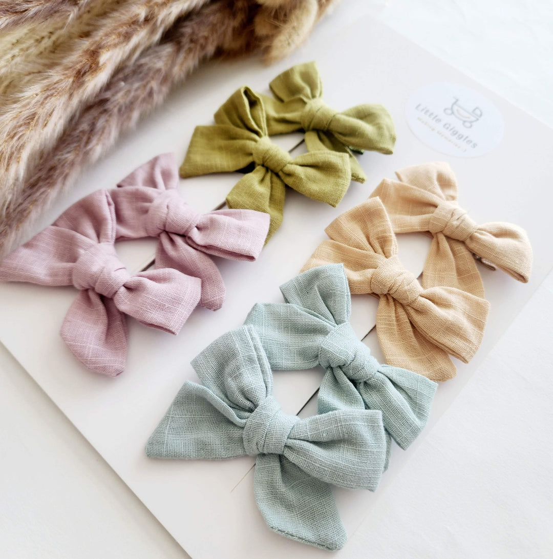 Pastels Cotton Hairclips | Image 1