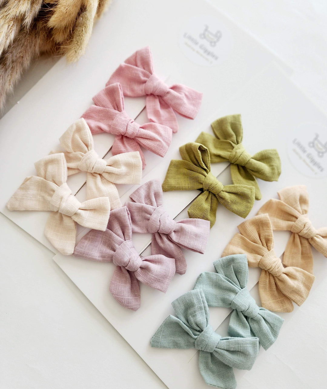 Cotton Hairclips