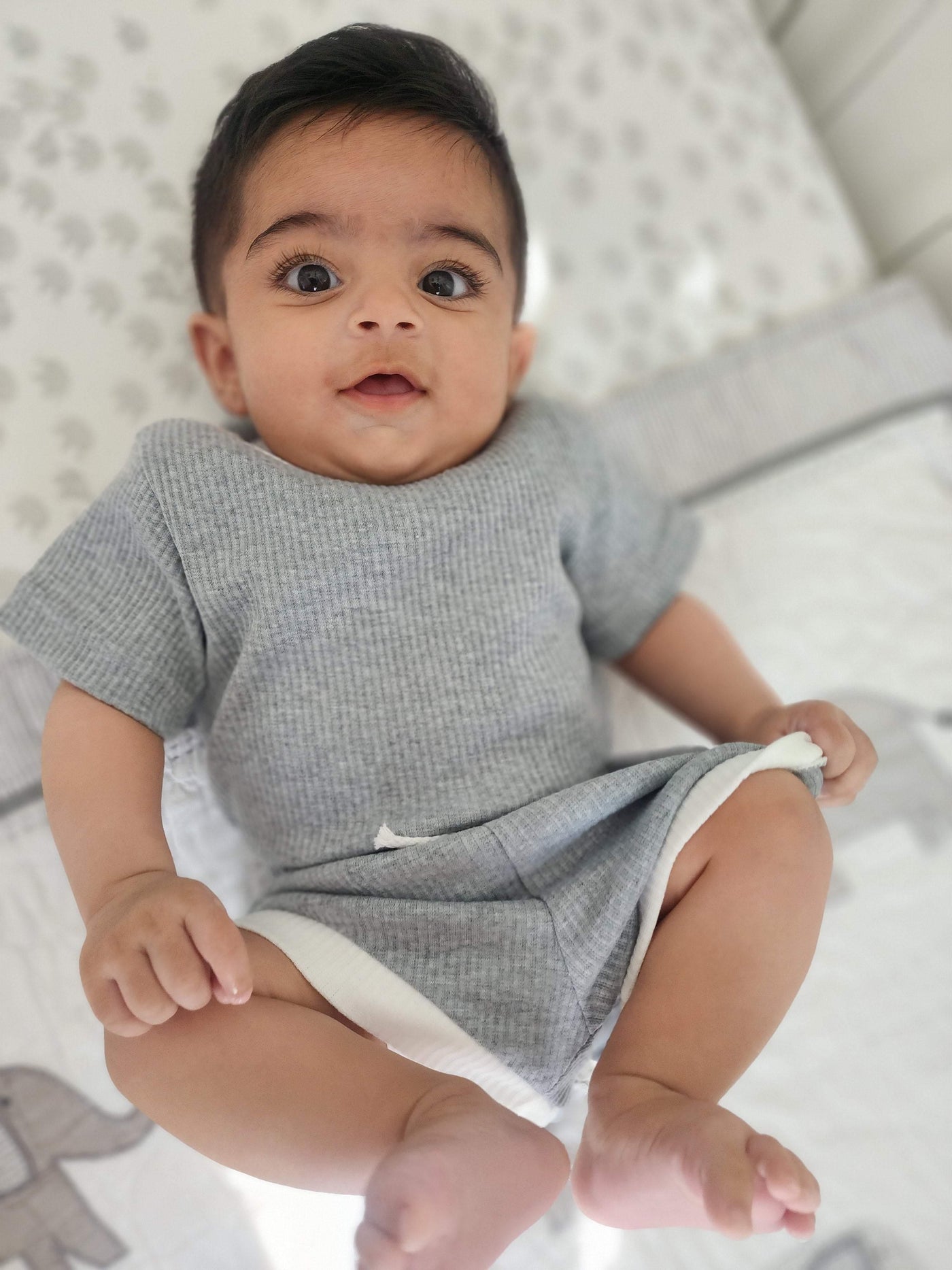 Grey Skylar Short Set | Image 2