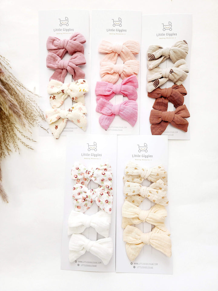 Cotton Muslin Hair Clips | Image 2