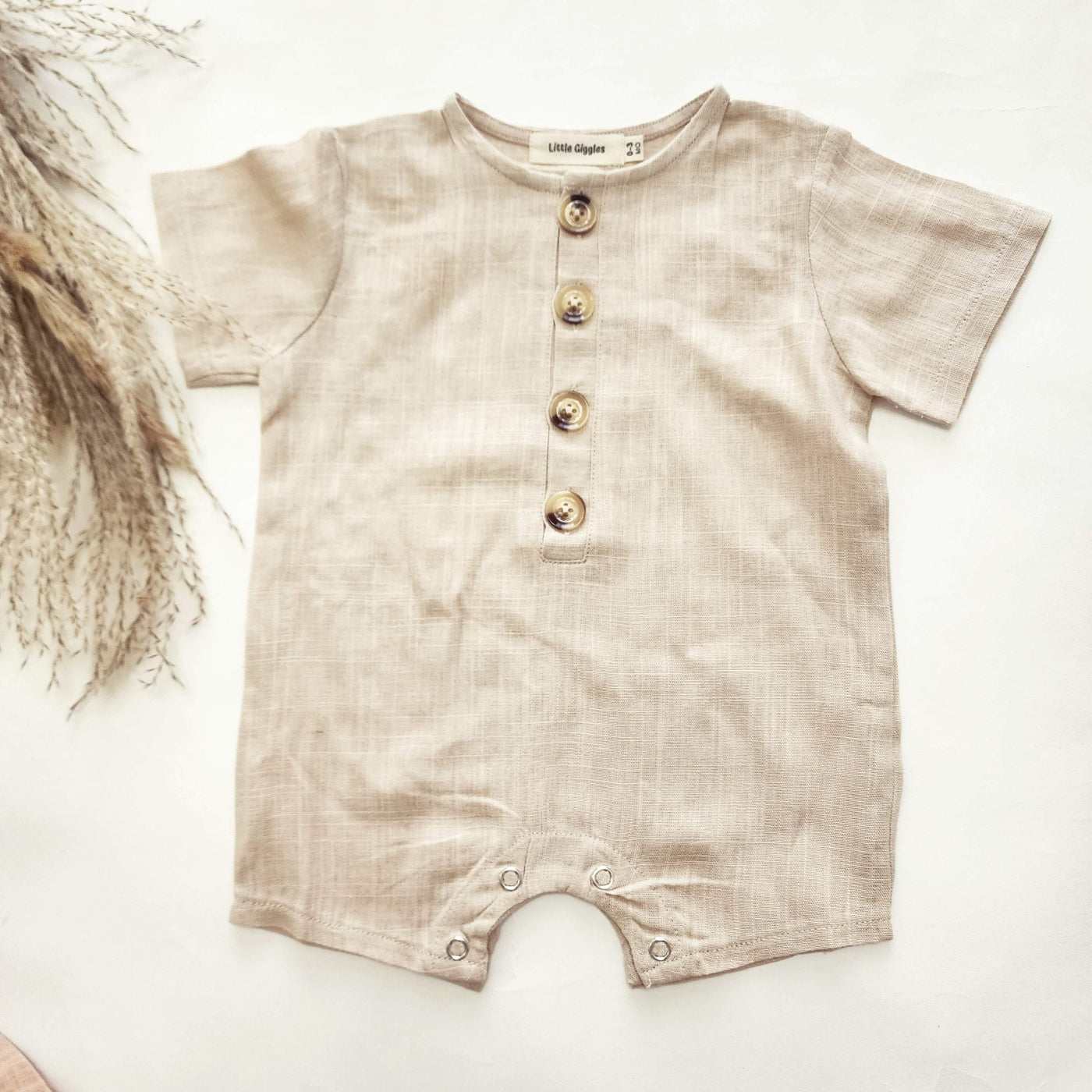 Madison Beige Romper | Image 5