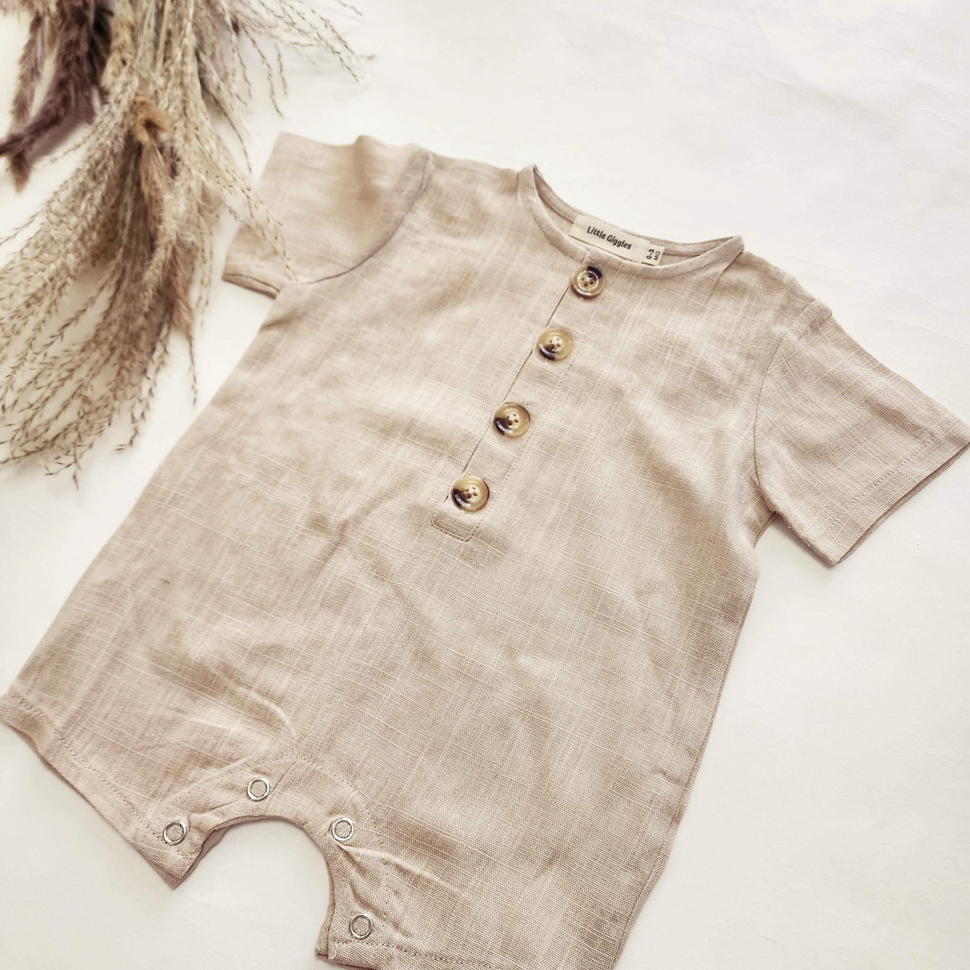 Madison Beige Romper | Image 6