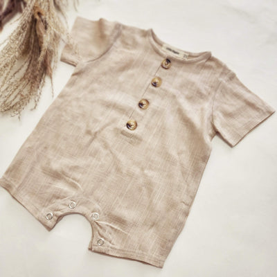 Madison Beige Romper | Image 4