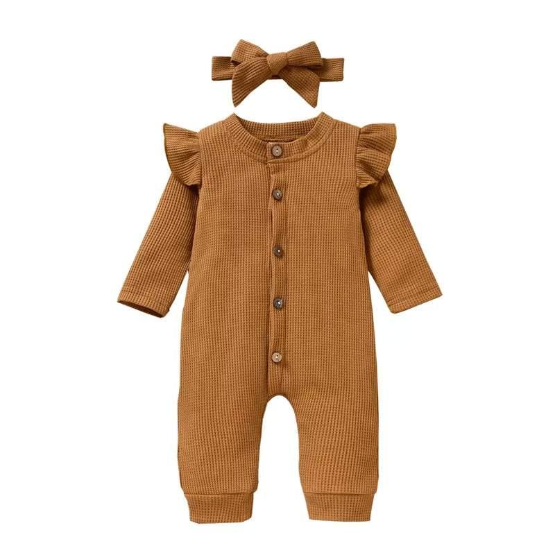 Mia Beige Onesie