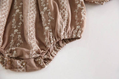 Tan Louisa Romper | Image 3