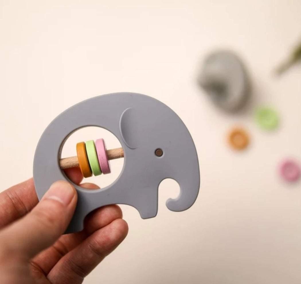 Ellie the Elephant Rattle