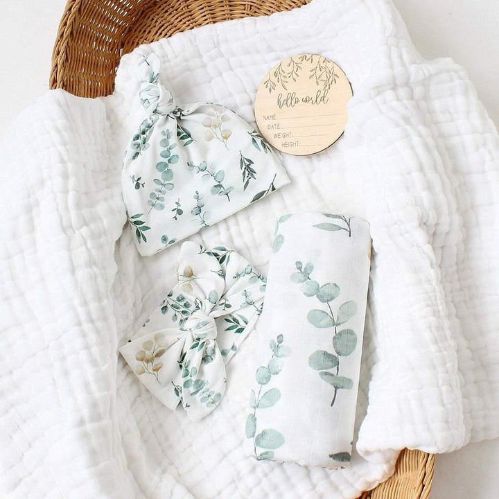 Sage Blossom Muslin Set | Image 4