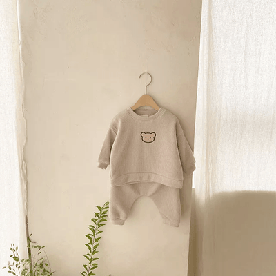 Happy Bear Beige Set