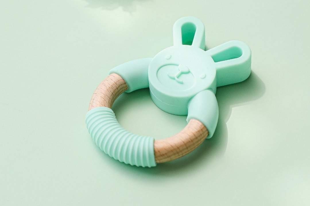 Aqua Bunny Teether