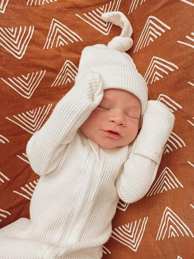 Essential White Zippy Onesie