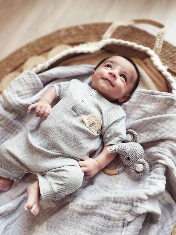 Grey Happy Rainbow Outfit | Image 1