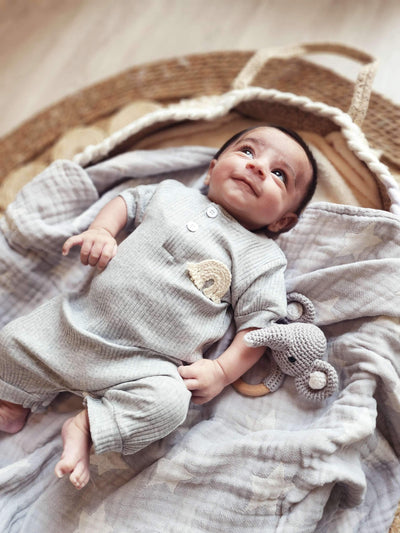 Grey Happy Rainbow Outfit | Image 1