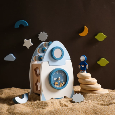 Montessori Toy Rocket | Image 1