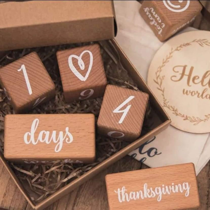 Age Milestone Block Set
