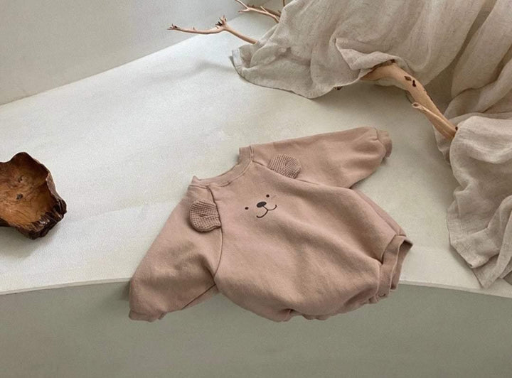 Brown Beary Romper | Little Giggles