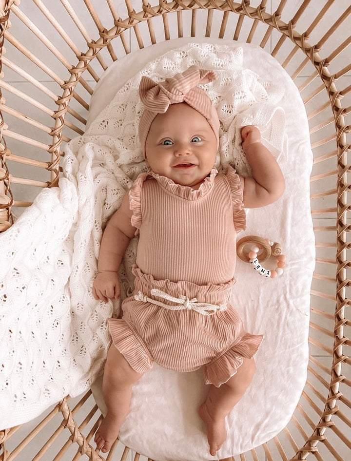 Baby Wearing Pink Amy Bloomer Set