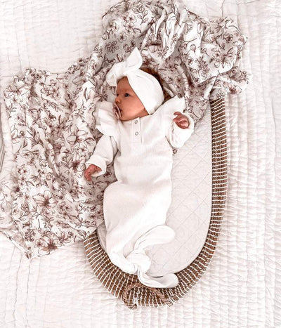 Frill Knot Onesie | Image 1
