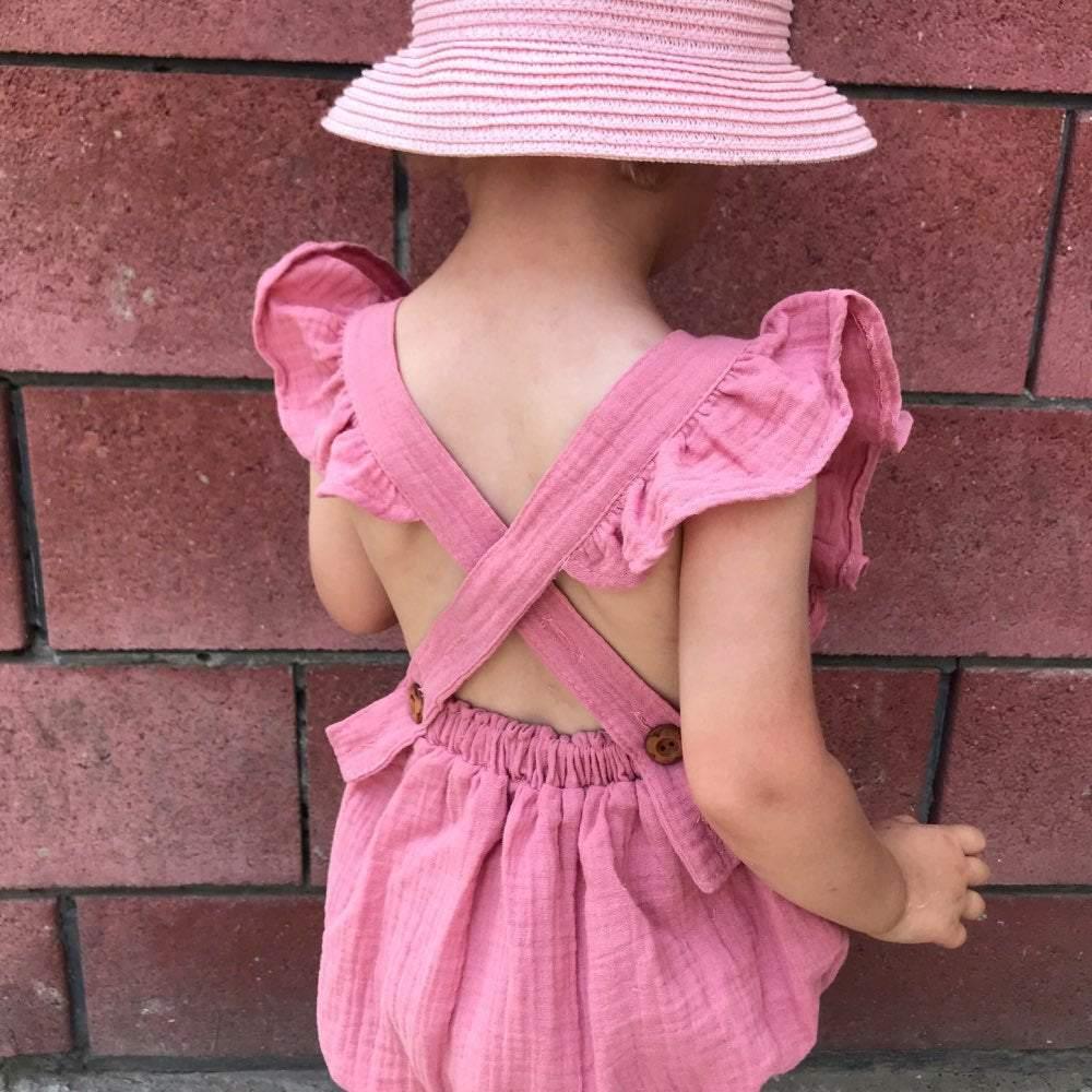 Pink Ruffle Onesie | Image 3