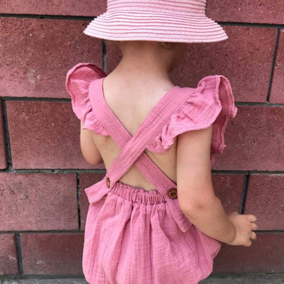 Pink Ruffle Onesie | Image 3