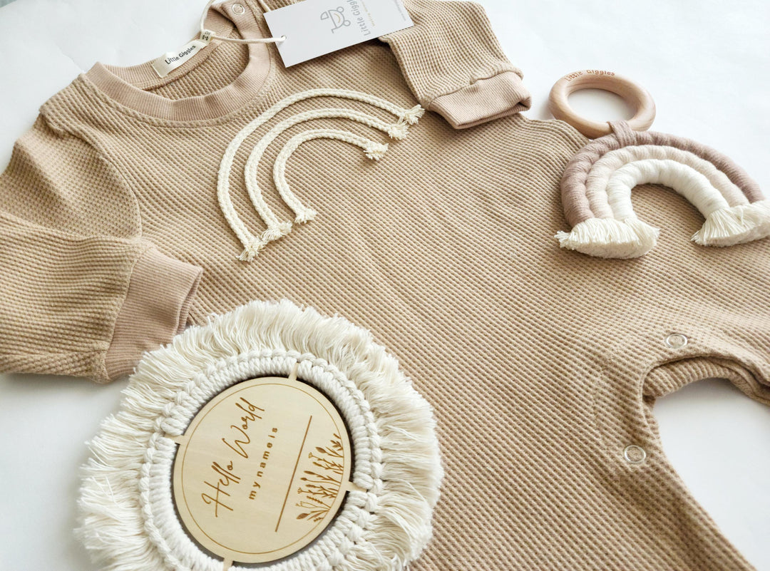 Rainbow Beige Onesie | Image 4