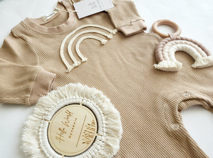 Rainbow Beige Onesie | Image 4