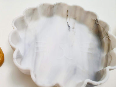 Kitty Marble Silicone Plate & Bowl Set | Image 3