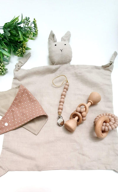 Beige Bunny Gift Set | Image 3 | Little Giggles