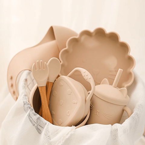 Kitty Tableware Beige Set
