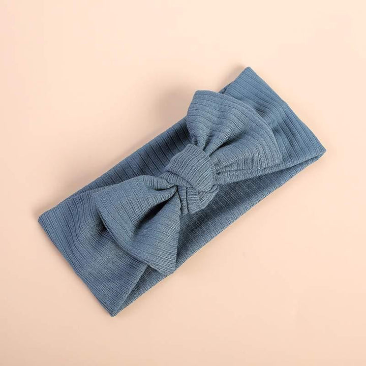 Light Blue Cotton Headband