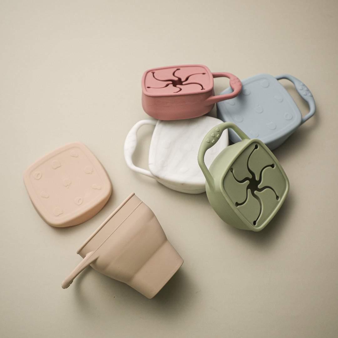 Silicone Foldable Snack Cup | Image 4