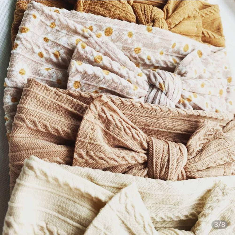 Bow Headbands -Sand Set | Image 2