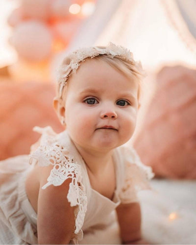 Megan Cream Lace Dress | Image 4