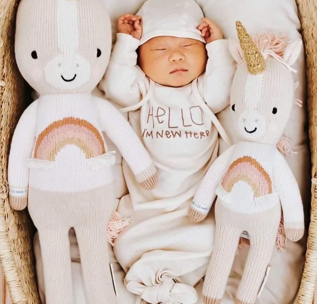 Hello World Cotton Outfit | Image 1