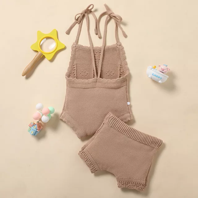 Nora Short Tan Set | Image 2