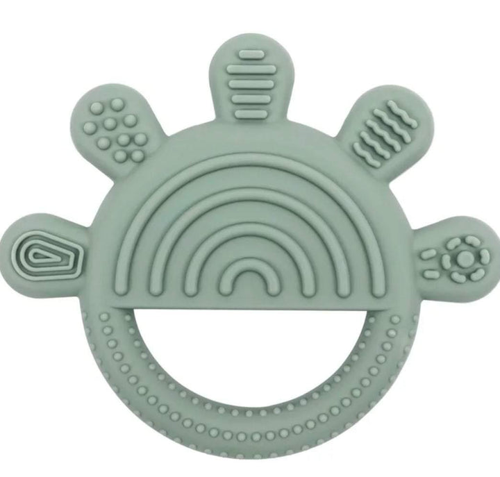Green Textured Teether