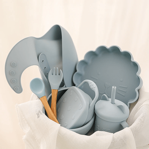 Kitty Tableware Blue Set